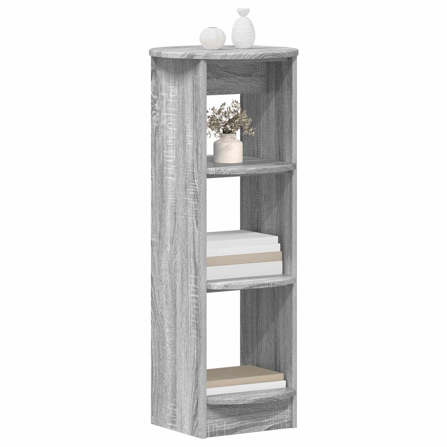 vidaXL Side Cabinet Grey Sonoma 40 x 40 x 100 cm Engineered Wood