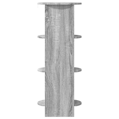 vidaXL Side Cabinet Grey Sonoma 40 x 40 x 100 cm Engineered Wood