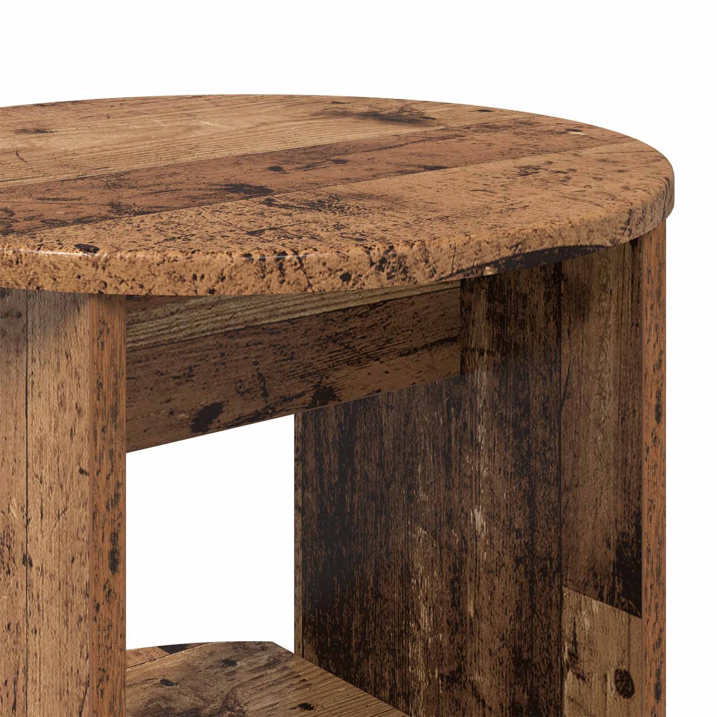 vidaXL Side Cabinet Old Wood 40 x 40 x 100 cm Engineered Wood