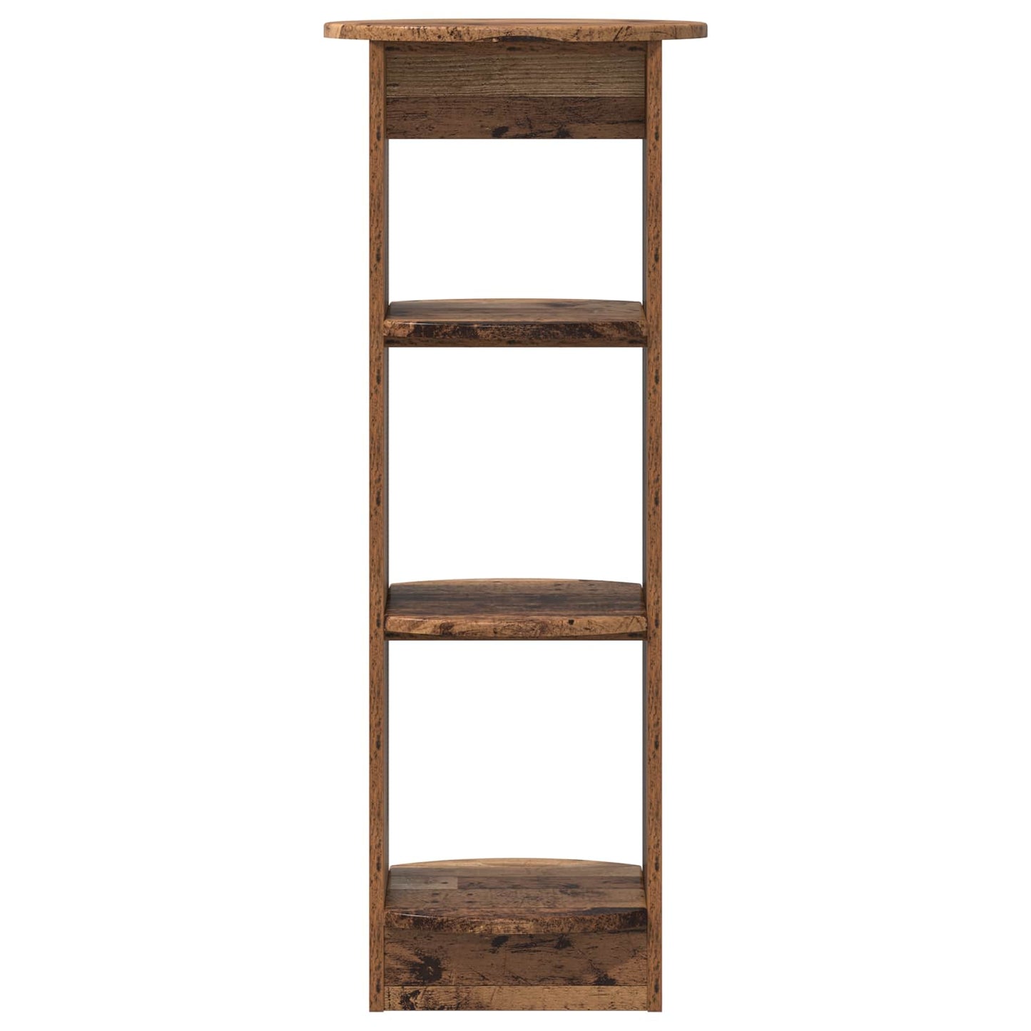 vidaXL Side Cabinet Old Wood 40 x 40 x 100 cm Engineered Wood
