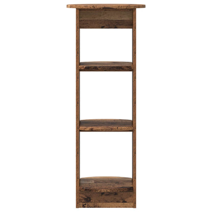 vidaXL Side Cabinet Old Wood 40 x 40 x 100 cm Engineered Wood