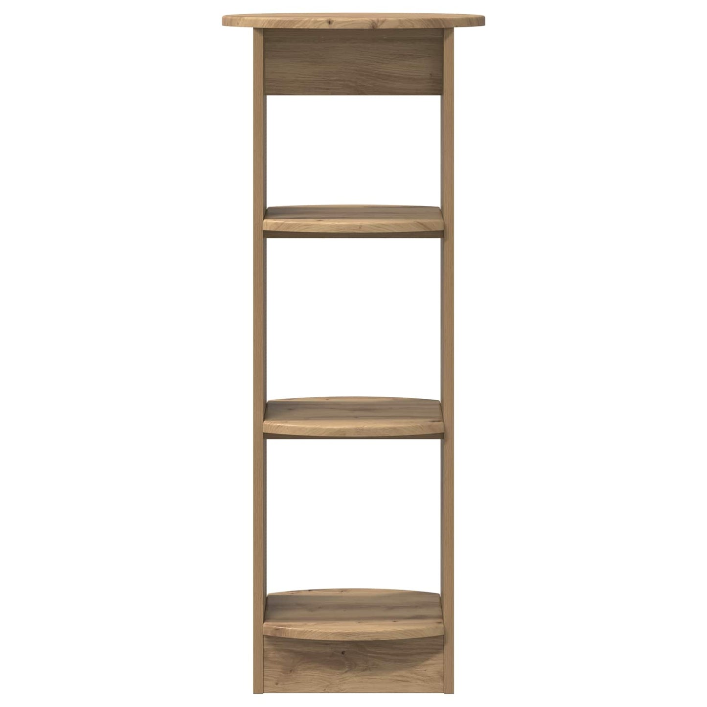 vidaXL Side Cabinet Artisan Oak 40 x 40 x 100 cm Engineered Wood