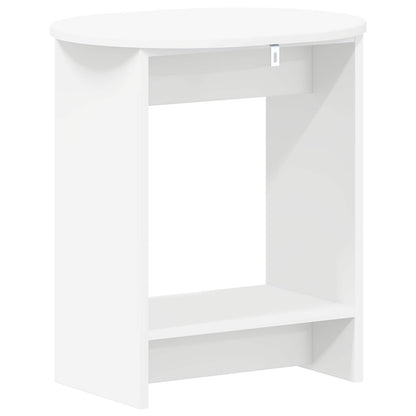 vidaXL Side Table White 50 x 39,5 x 55 cm Engineered Wood