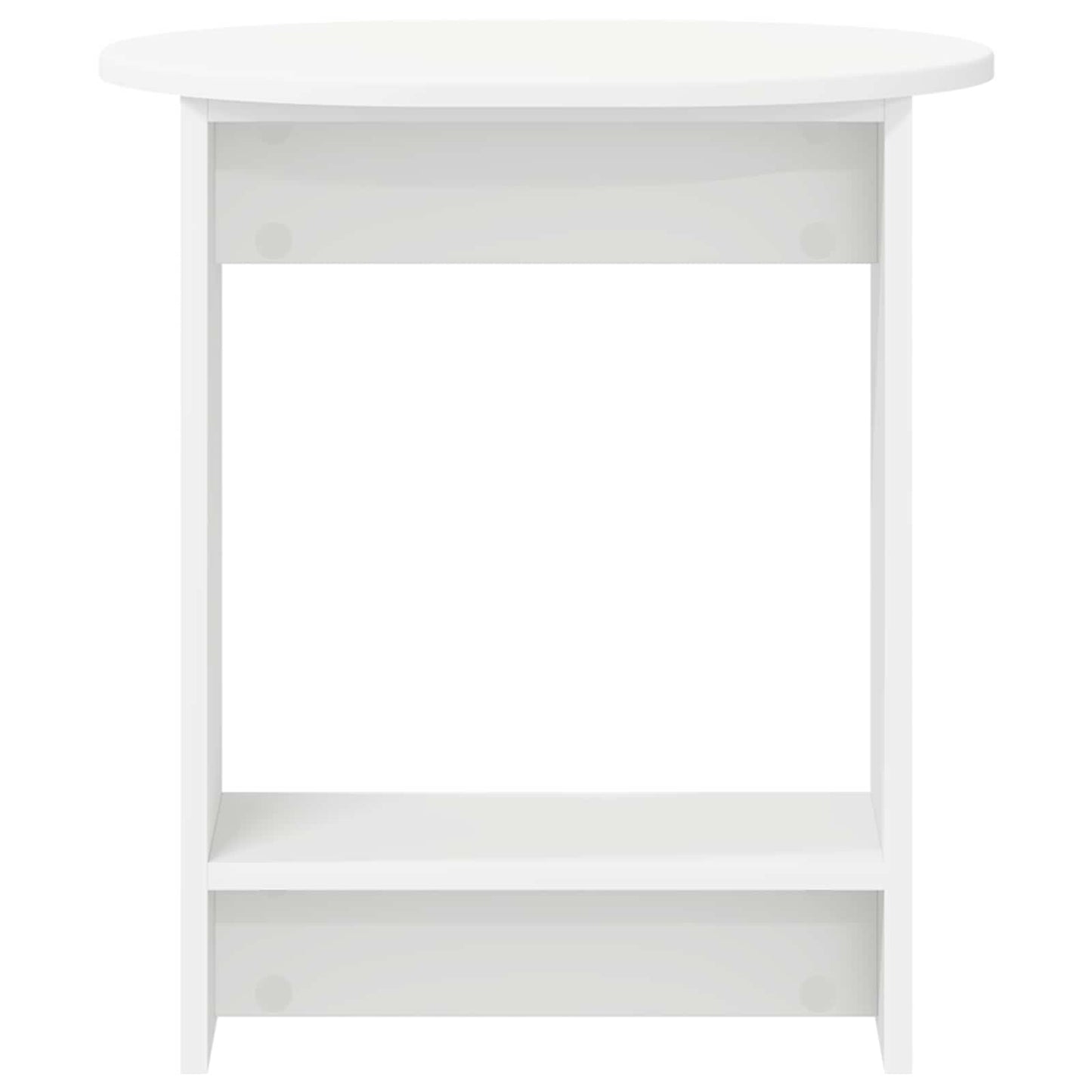 vidaXL Side Table White 50 x 39,5 x 55 cm Engineered Wood