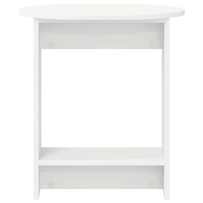 vidaXL Side Table White 50 x 39,5 x 55 cm Engineered Wood