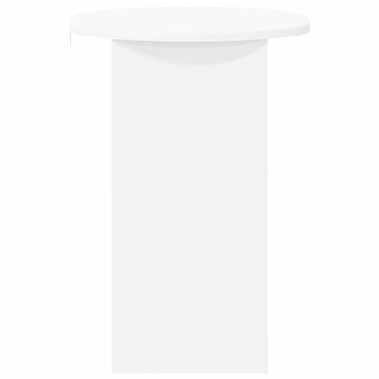vidaXL Side Table White 50 x 39,5 x 55 cm Engineered Wood