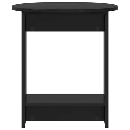 vidaXL Side Table Black 50 x 39,5 x 55 cm Engineered Wood
