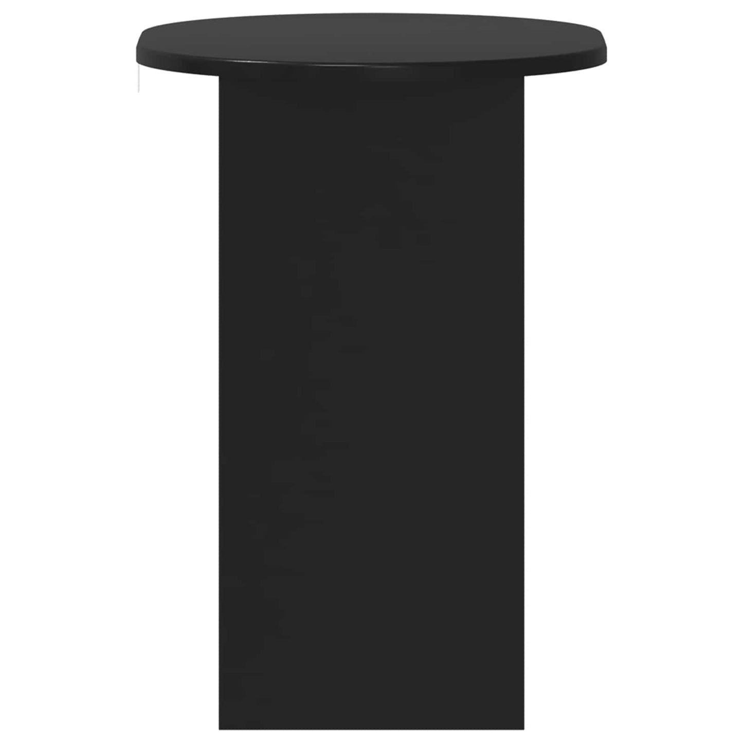 vidaXL Side Table Black 50 x 39,5 x 55 cm Engineered Wood