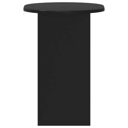 vidaXL Side Table Black 50 x 39,5 x 55 cm Engineered Wood