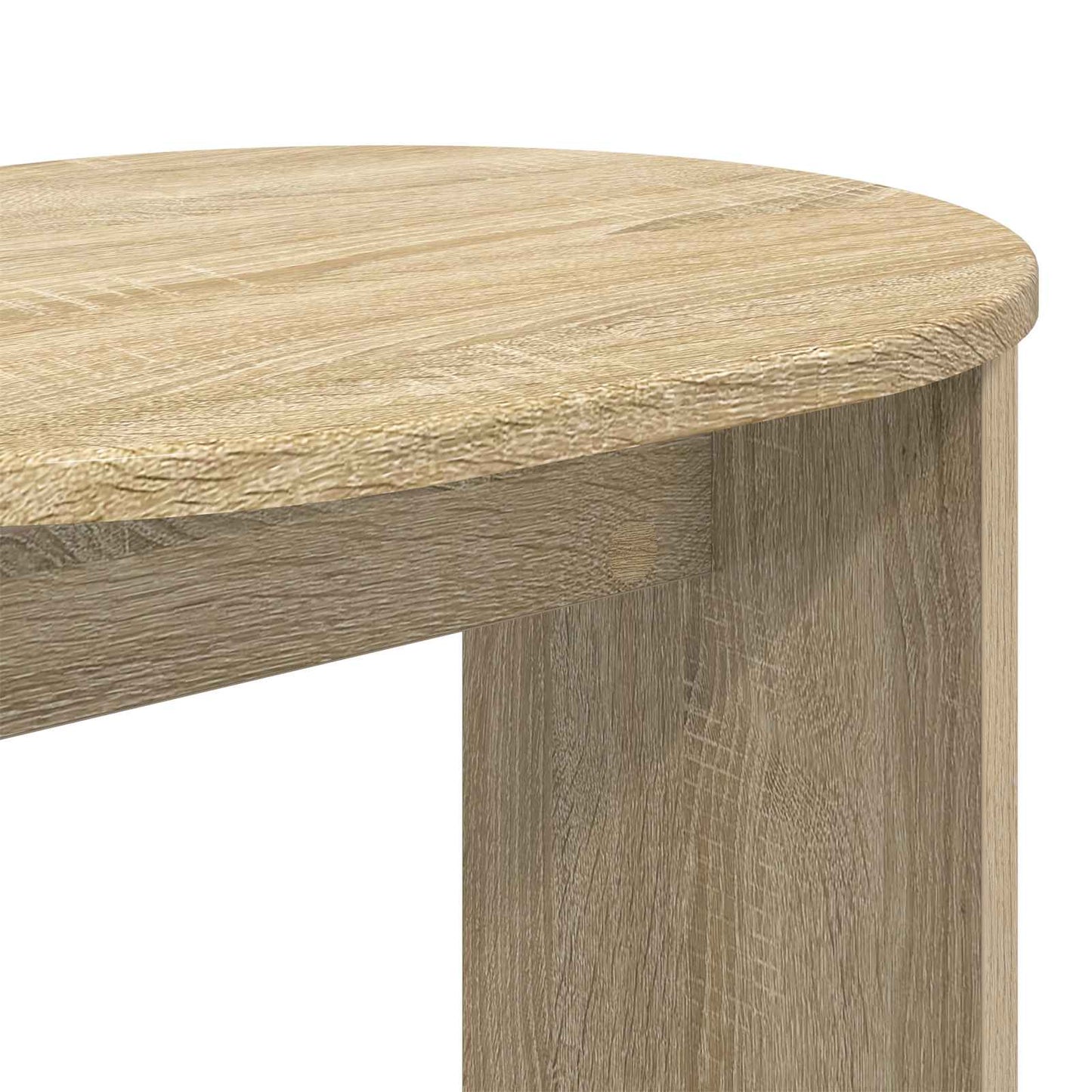 vidaXL Side Table Sonoma Oak 50 x 39,5 x 55 cm Engineered Wood