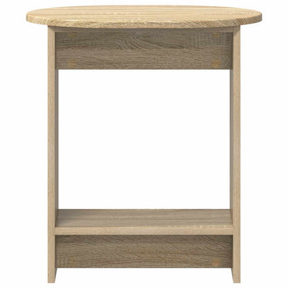 vidaXL Side Table Sonoma Oak 50 x 39,5 x 55 cm Engineered Wood