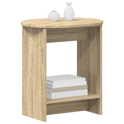 vidaXL Side Table Sonoma Oak 50 x 39,5 x 55 cm Engineered Wood