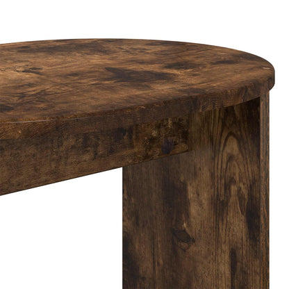 vidaXL Side Table Smoked Oak 50 x 39,5 x 55 cm Engineered Wood