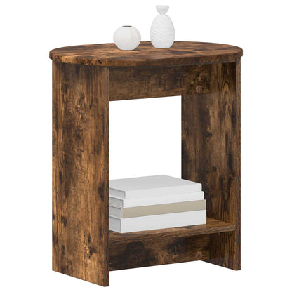 vidaXL Side Table Smoked Oak 50 x 39,5 x 55 cm Engineered Wood