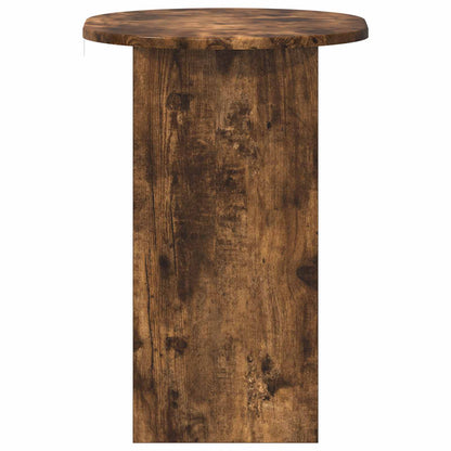 vidaXL Side Table Smoked Oak 50 x 39,5 x 55 cm Engineered Wood