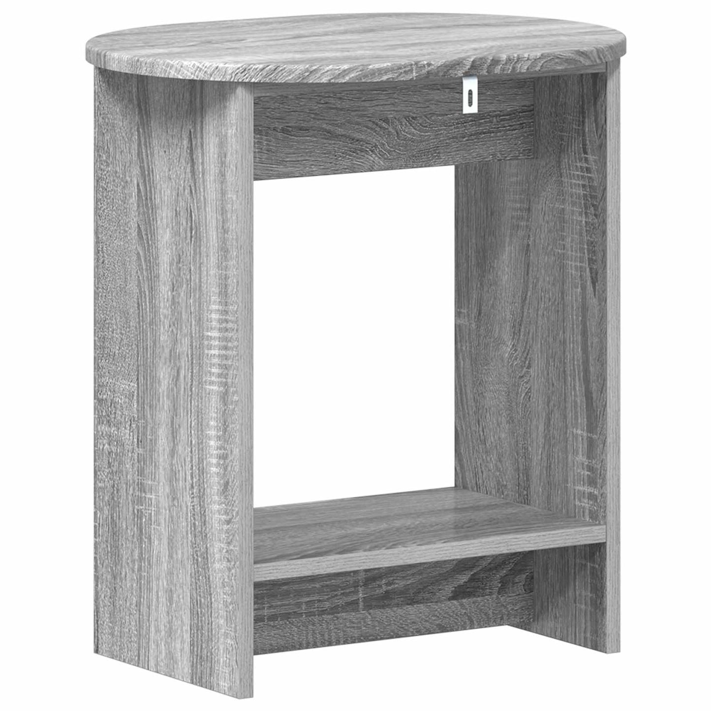 vidaXL Side Table Grey Sonoma 50 x 39,5 x 55 cm Engineered Wood