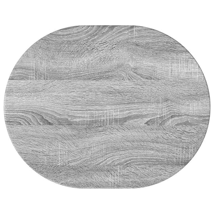 vidaXL Side Table Grey Sonoma 50 x 39,5 x 55 cm Engineered Wood