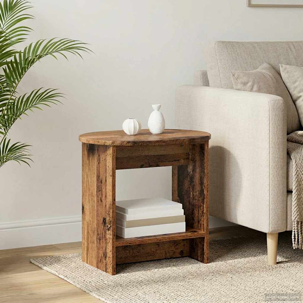 vidaXL Side Table Old Wood 50 x 39,5 x 55 cm Engineered Wood