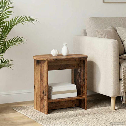 vidaXL Side Table Old Wood 50 x 39,5 x 55 cm Engineered Wood
