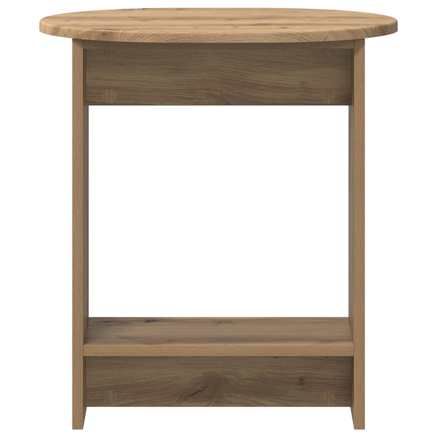 vidaXL Side Table Artisan Oak 50 x 39,5 x 55 cm Engineered Wood