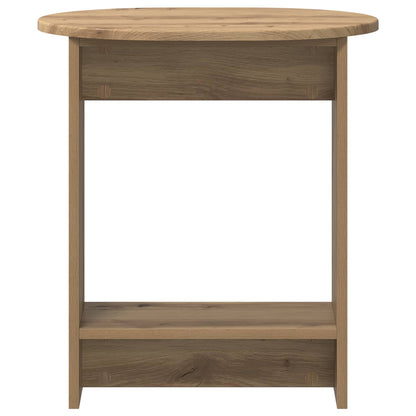 vidaXL Side Table Artisan Oak 50 x 39,5 x 55 cm Engineered Wood