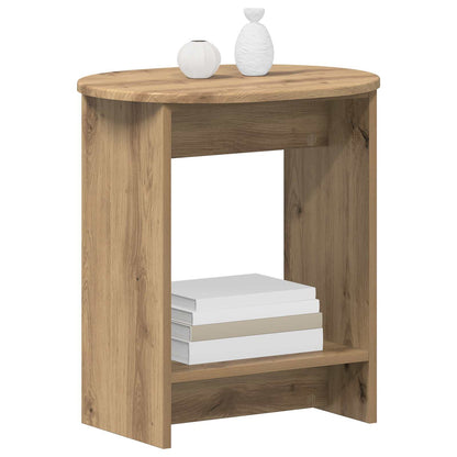 vidaXL Side Table Artisan Oak 50 x 39,5 x 55 cm Engineered Wood