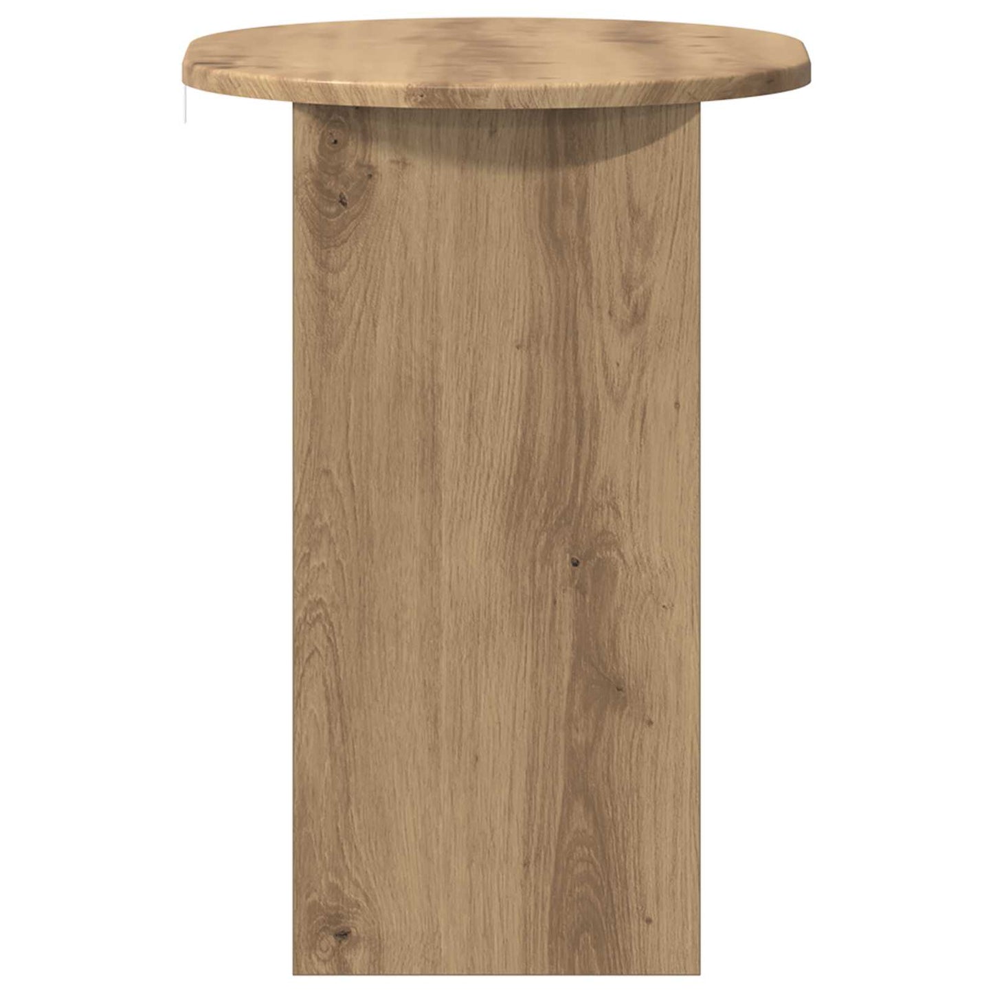 vidaXL Side Table Artisan Oak 50 x 39,5 x 55 cm Engineered Wood