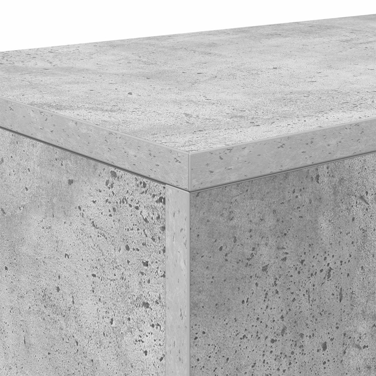 vidaXL Concrete Grey 82 x 29 x 74 cm