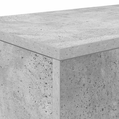 vidaXL Concrete Grey 82 x 29 x 74 cm