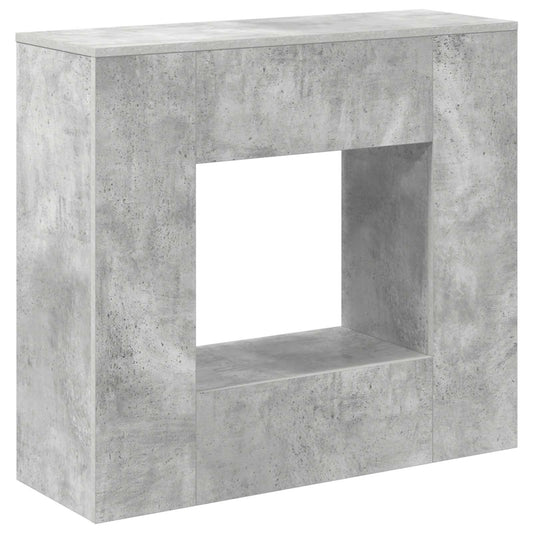 vidaXL Concrete Grey 82 x 29 x 74 cm