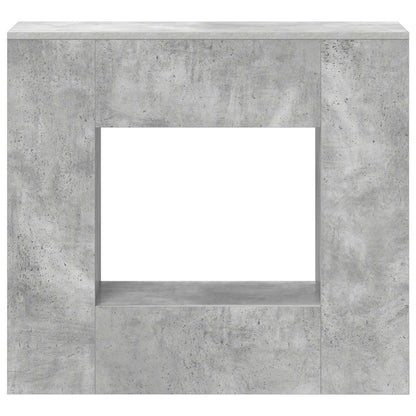 vidaXL Concrete Grey 82 x 29 x 74 cm