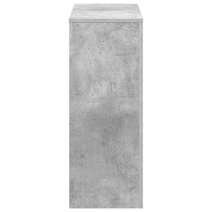 vidaXL Concrete Grey 82 x 29 x 74 cm