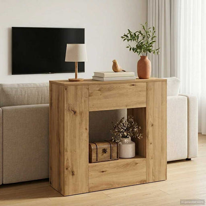 vidaXL Artisan Oak 82 x 29 x 74 cm