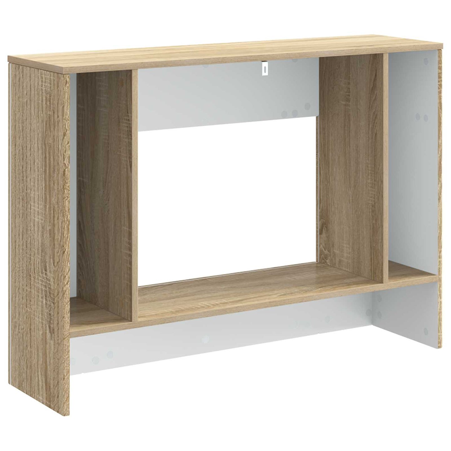 vidaXL Console Table Sonoma Oak 101 x 29 x 74 cm Engineered Wood