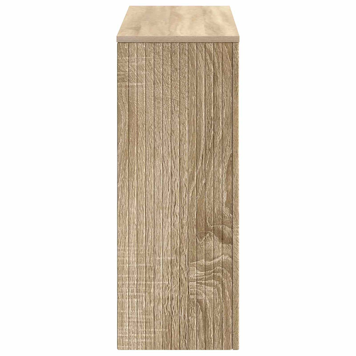 vidaXL Console Table Sonoma Oak 101 x 29 x 74 cm Engineered Wood