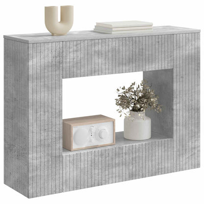 vidaXL Console Table Concrete Grey 101 x 29 x 74 cm Engineered Wood