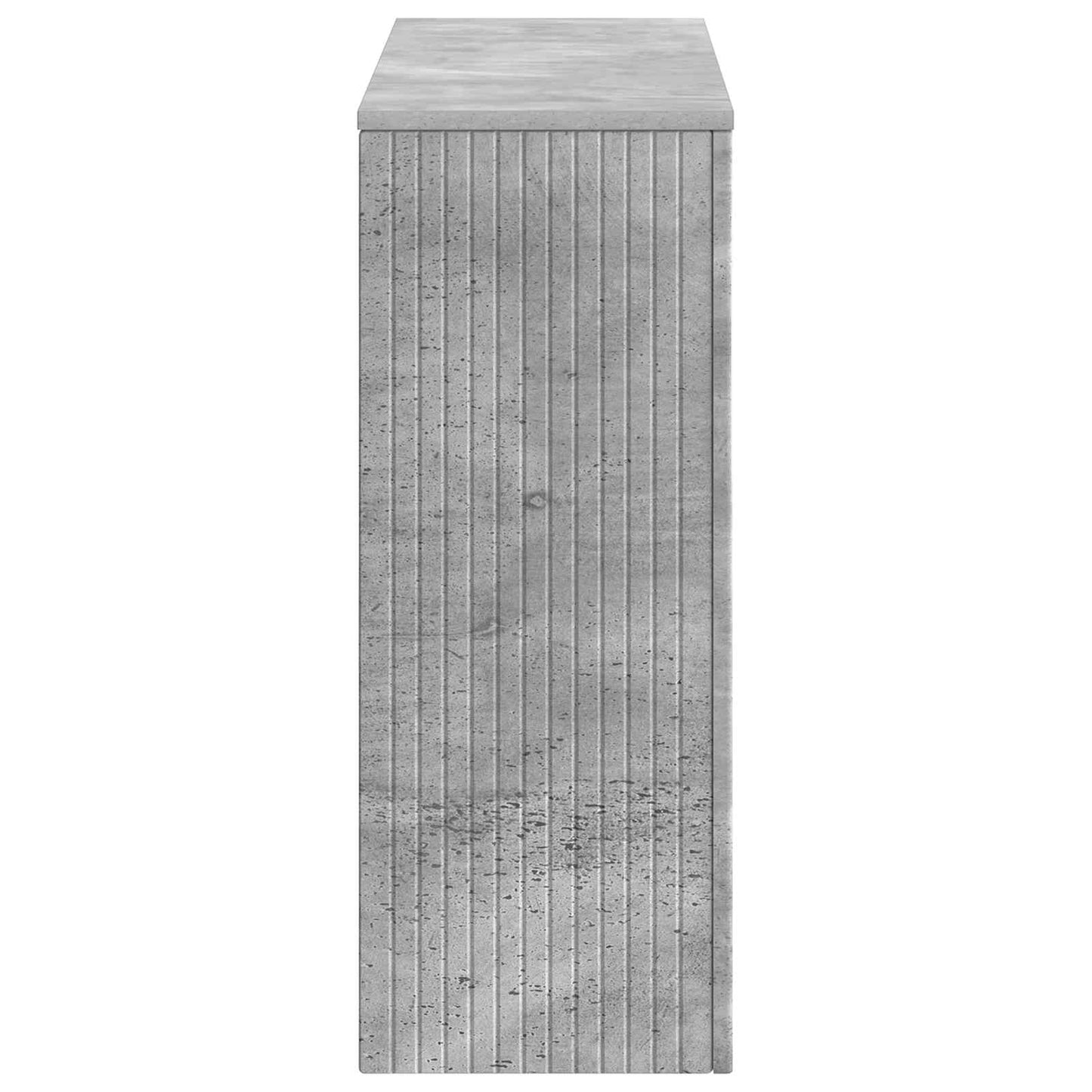 vidaXL Console Table Concrete Grey 101 x 29 x 74 cm Engineered Wood