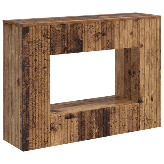 vidaXL Console Table Old Wood 101 x 29 x 74 cm Engineered Wood