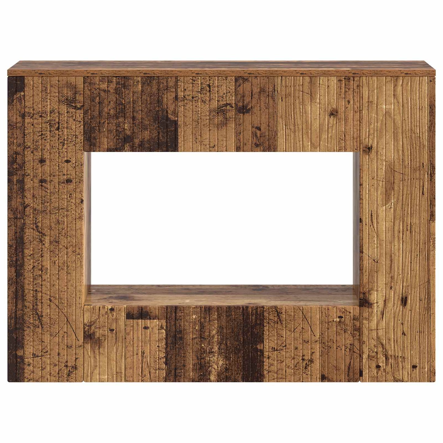 vidaXL Console Table Old Wood 101 x 29 x 74 cm Engineered Wood