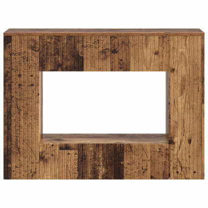 vidaXL Console Table Old Wood 101 x 29 x 74 cm Engineered Wood