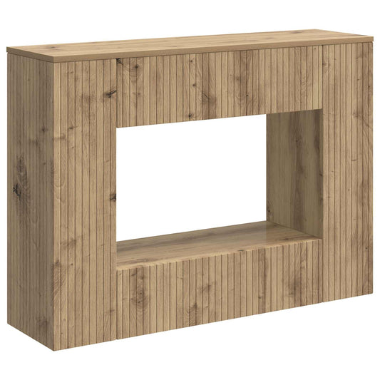 vidaXL Console Table Artisan Oak 101 x 29 x 74 cm Engineered Wood