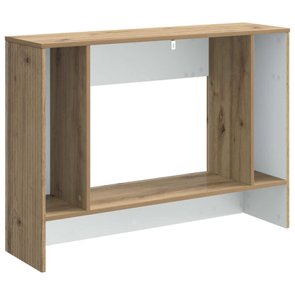 vidaXL Console Table Artisan Oak 101 x 29 x 74 cm Engineered Wood