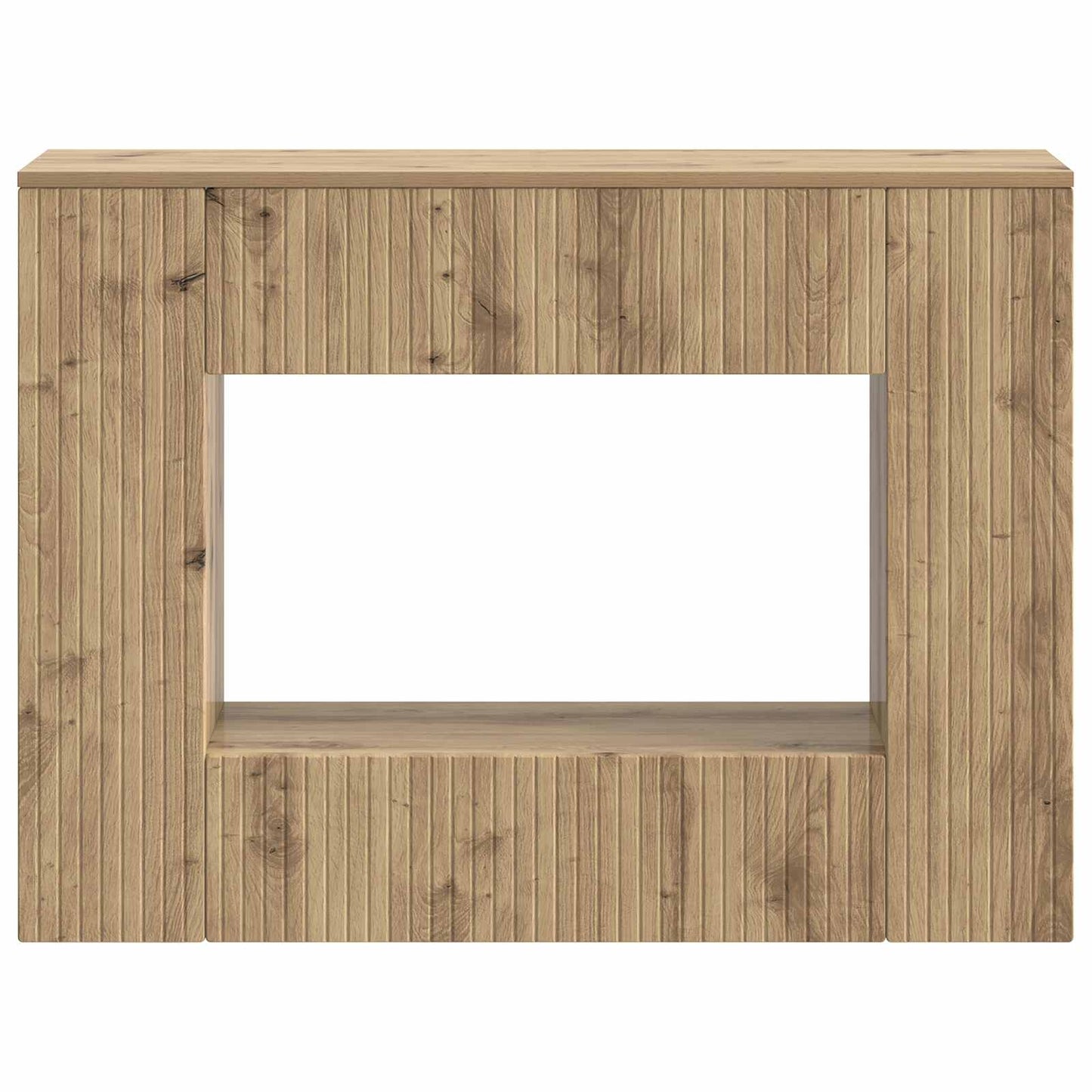 vidaXL Console Table Artisan Oak 101 x 29 x 74 cm Engineered Wood