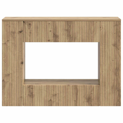 vidaXL Console Table Artisan Oak 101 x 29 x 74 cm Engineered Wood