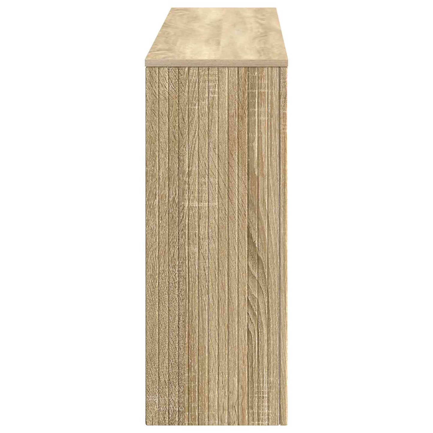 vidaXL Console Table Sonoma Oak 155 x 29 x 74 cm Engineered Wood