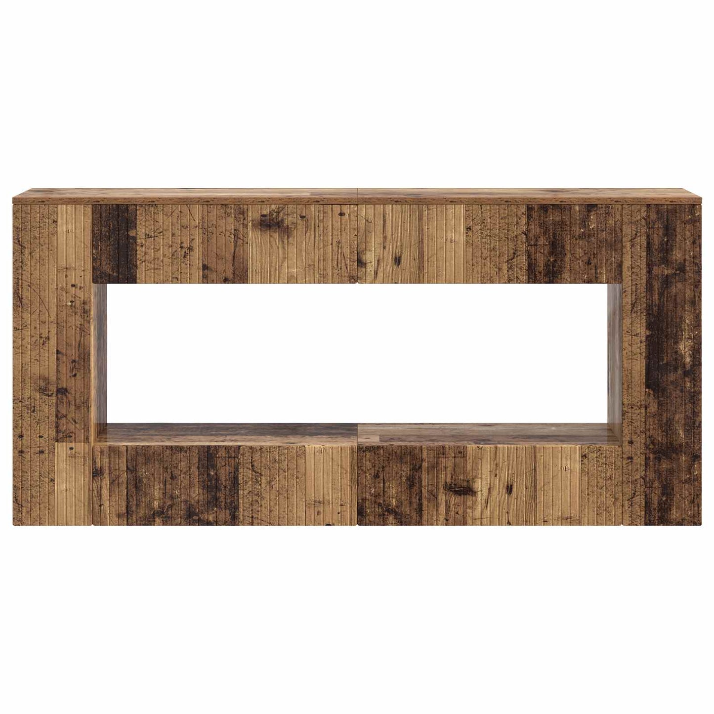 vidaXL Console Table Old Wood 155 x 29 x 74 cm Engineered Wood