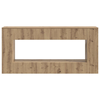 vidaXL Console Table Artisan Oak 155 x 29 x 74 cm Engineered Wood