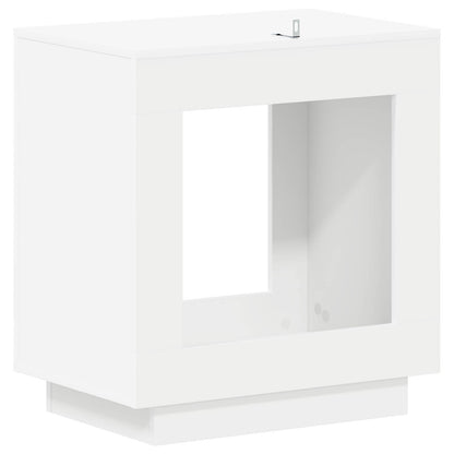 vidaXL Side Table White 60 x 40 x 65 cm Engineered Wood