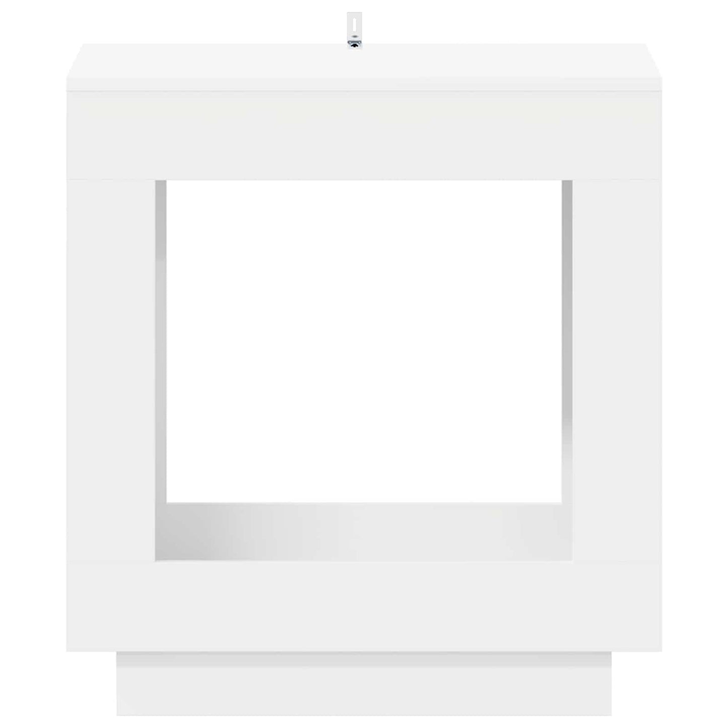 vidaXL Side Table White 60 x 40 x 65 cm Engineered Wood