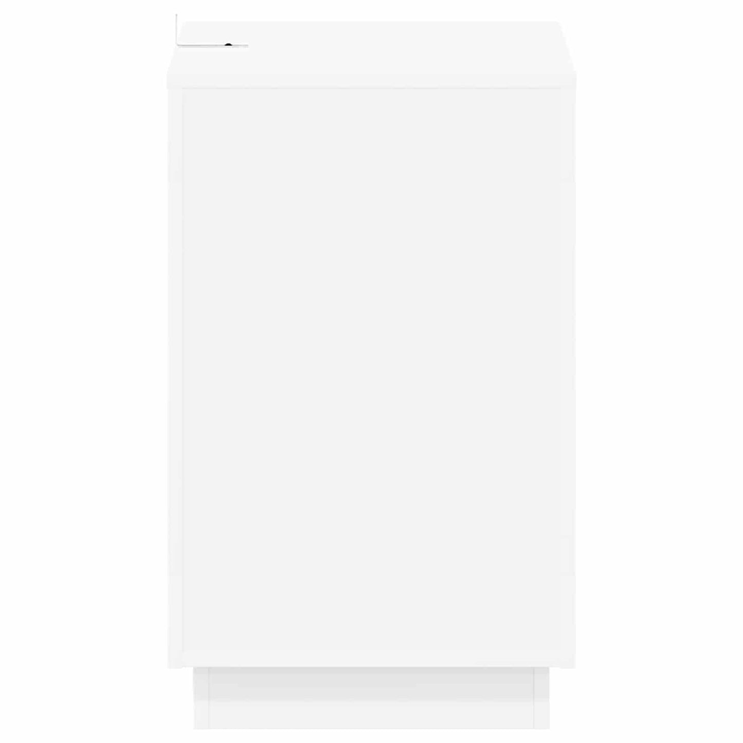 vidaXL Side Table White 60 x 40 x 65 cm Engineered Wood